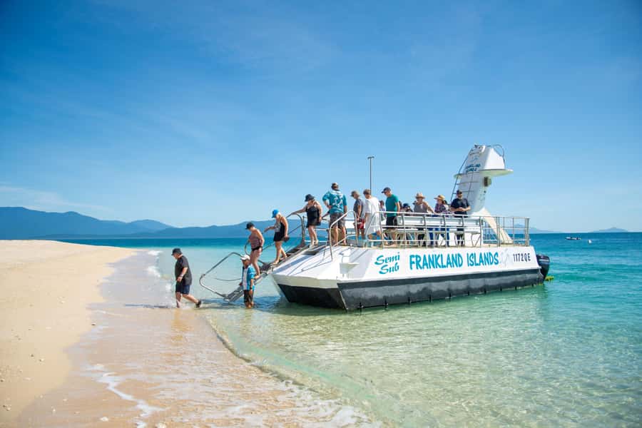 Cairns: Frankland Islands Great Barrier Reef Tour - Four hours to make the island your own