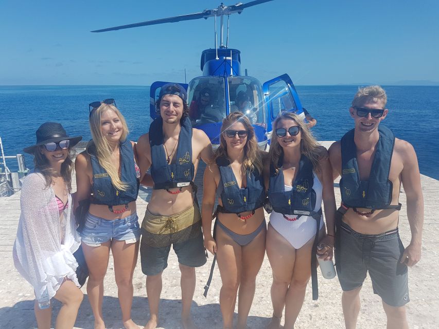 Cairns: Great Barrier Reef Cruise & Scenic Helicopter Flight - The return trip, wine, and practical comfort