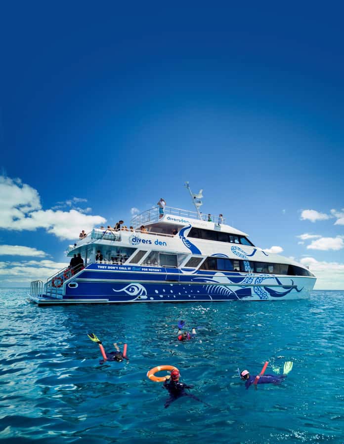 Cairns: Great Barrier Reef Full-Day Tour - Leaving Cairns aboard AquaQuest