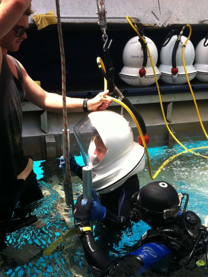Cairns: Green Island and Seawalker Helmet Dive Combo - From Cairns to a coral cay