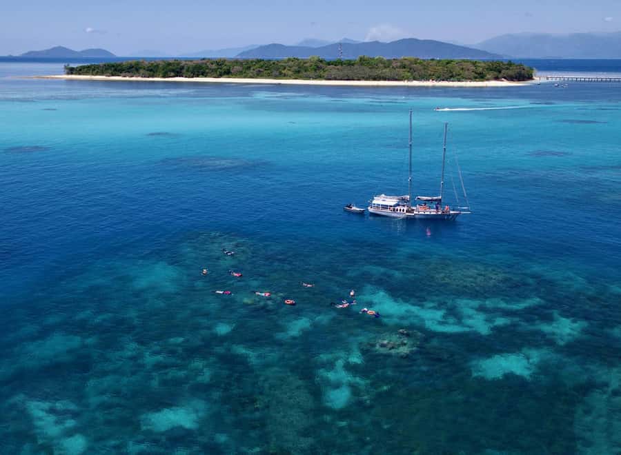 Cairns: Green Island & Great Barrier Reef Sailing Tour - Green Island: beach time with optional extras