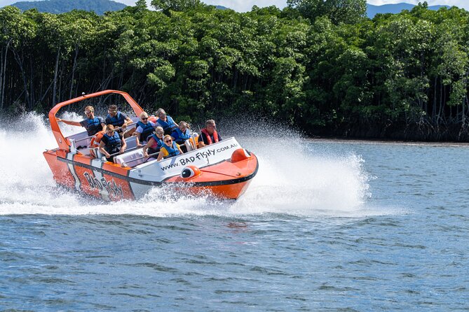 Cairns Jet Boat Ride - Leaving Marlin Marina for Trinity Inlet