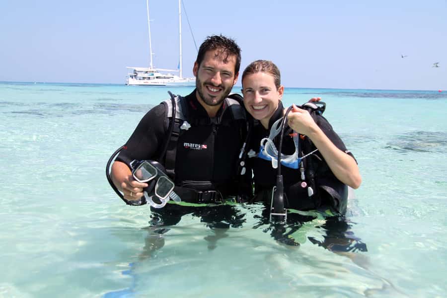Cairns: Ocean Spirit Great Barrier Reef Full Day Tour - Four hours around protected Michaelmas Cay