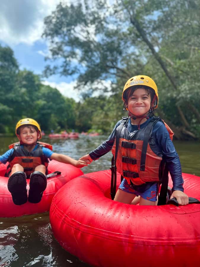 Cairns or Northern Beaches: Rainforest River Tubing - The middle of the route, from river fun to small discoveries
