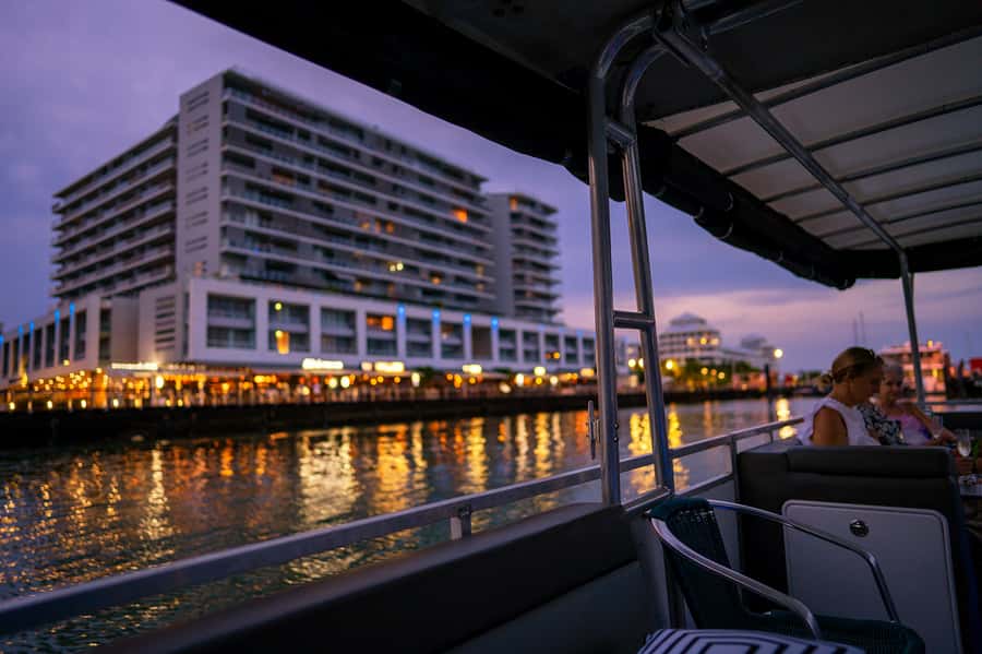 Cairns: Sunset River Cruise with Snack and Drinks - Leaving Cairns for Trinity Inlet