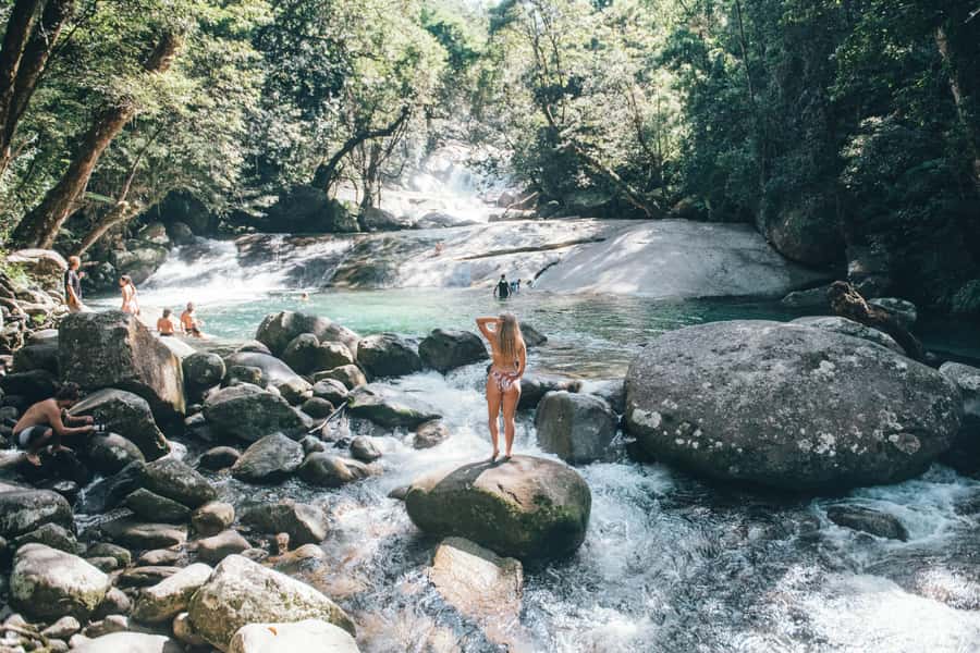 Cairns: Waterfall and Daintree Rainforest Tour - 2 Day Tours - Day One: Babinda Boulders and Josephine Falls