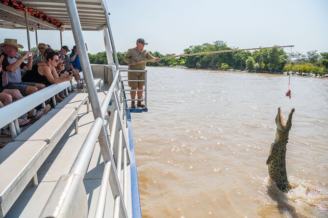 Crocodile Jumping Boat Cruise with Transfer from Darwin - What $85.35 Buys You