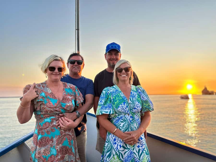 Darwin: Cape Adieu Sunset Cruise with 4-Course Dinner - A sunset meal with Darwin Harbour as the backdrop