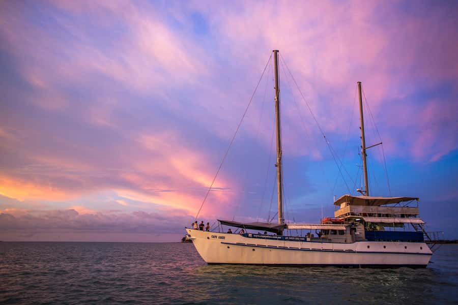 Darwin: Cape Adieu Sunset Cruise with 4-Course Dinner - Boarding at Stokes Hill Wharf