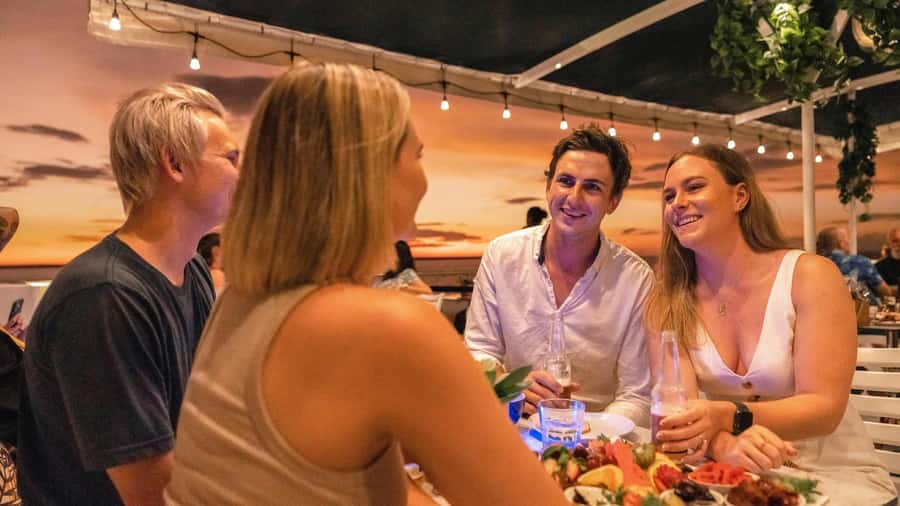 Darwin Harbour: 2-Hour Gaze and Graze Sunset Cruise - Boarding the Charles Darwin at Stokes Hill Wharf