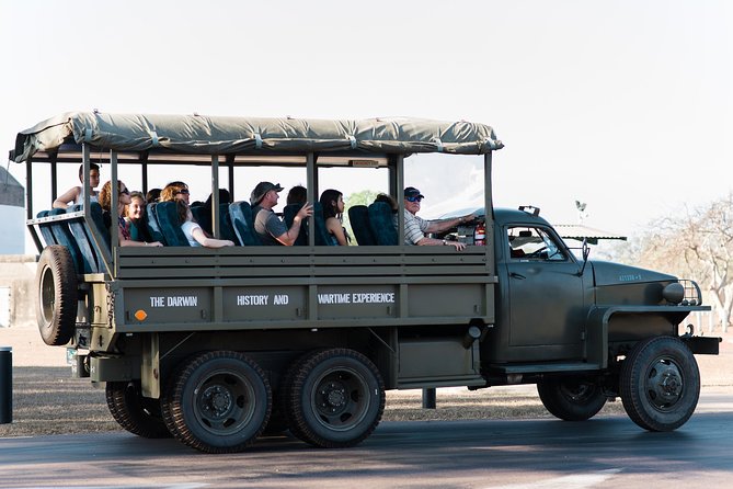 Darwin History and Wartime Experience Tour - Riding through Darwin in a World War II truck