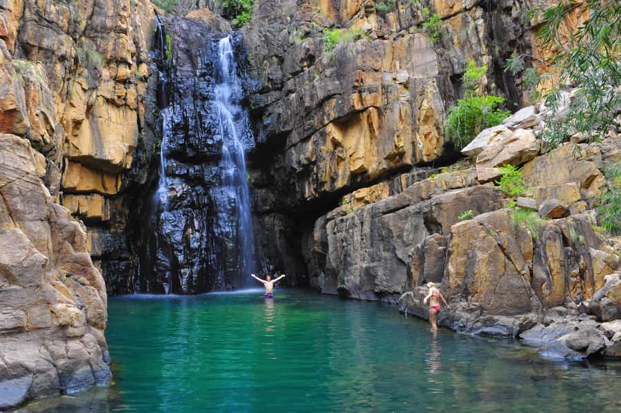 Darwin: Nitmiluk National Park Tour & Katherine Gorge Cruise - Inside the Nitmiluk Gorge cruise