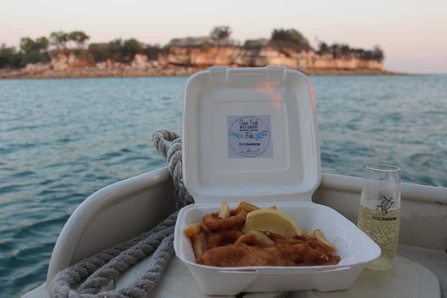 Darwin: Sunset Harbour Cruise with Fish and Chips Dinner - Key points at a glance
