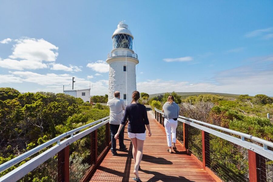 Dunsborough: Cape Naturaliste Lighthouse Guided Tour - The base observation platform for easy photographs