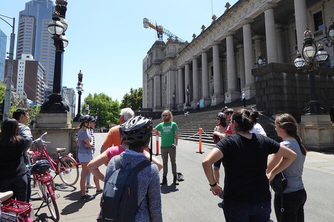 Electric Bike Tour of Melbourne - Following the Yarra toward Melbourne’s gardens