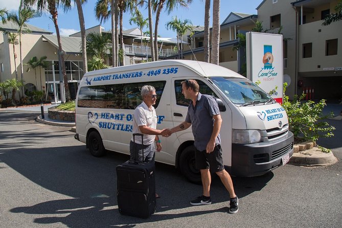 Established Return Airport Transfer Proserpine to Airlie Beach - From Proserpine Airport to Airlie Beach in about 35 minutes