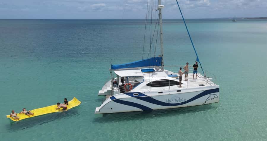 Fraser Island 4-Hour Eco-Sailing Adventure - Morning tea, shade, and a relaxed onboard feel