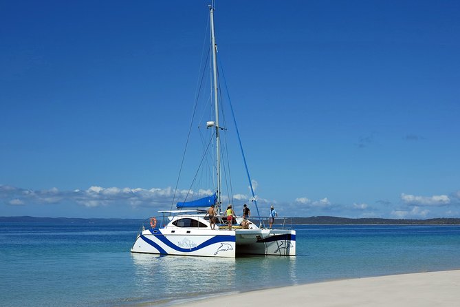 Fraser Island & Dolphin Sailing Adventure - Boom-netting, swimming, and beach time