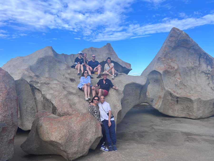 From Adelaide: Kangaroo Island Epic 2-Day Small Group Tour - Admirals Arch and the fur seals below