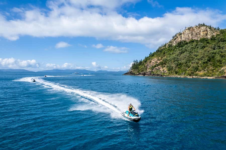 From Airlie Beach: Two-Island Safari - From Airlie Beach to the launch point