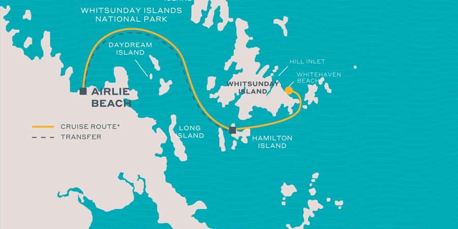 From Airlie: Whitsundays and Whitehaven Half-Day Cruise - Food, drinks, and what is really included