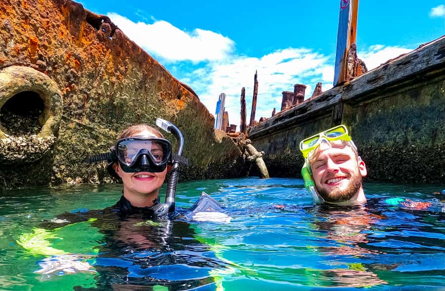 From Brisbane: Moreton Island Full-Day Trip - Guided snorkeling around the shipwrecks