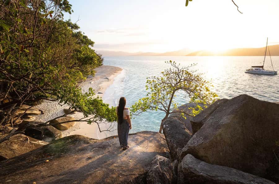 From Cairns: Fitzroy Island Day Trip by Ferry - Welcome Bay is your base for the day