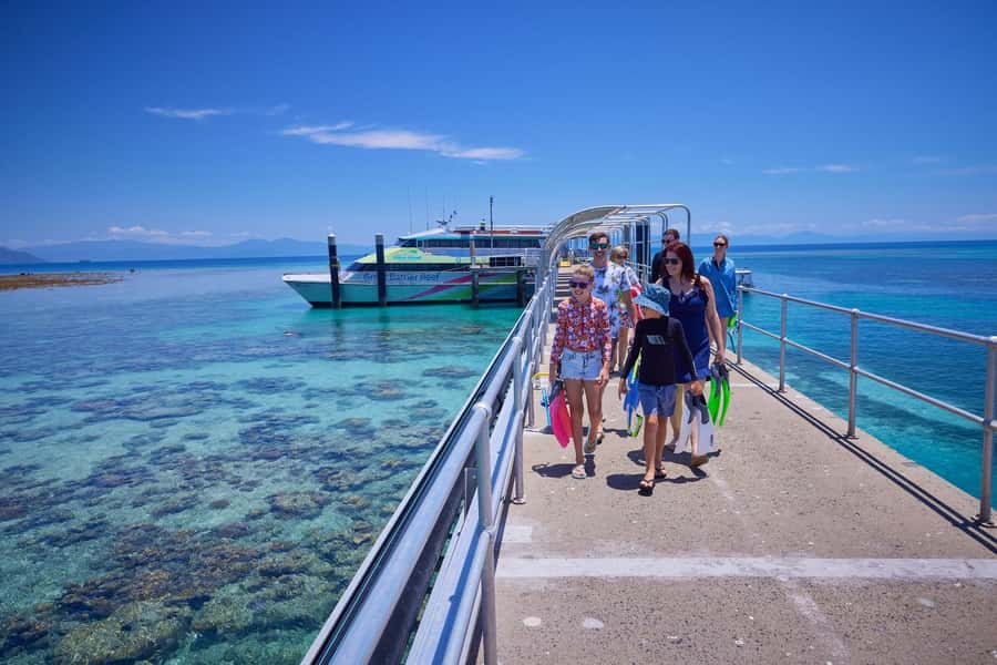 From Cairns: Full-Day Green Island Cruise - A beach day with a national park walk