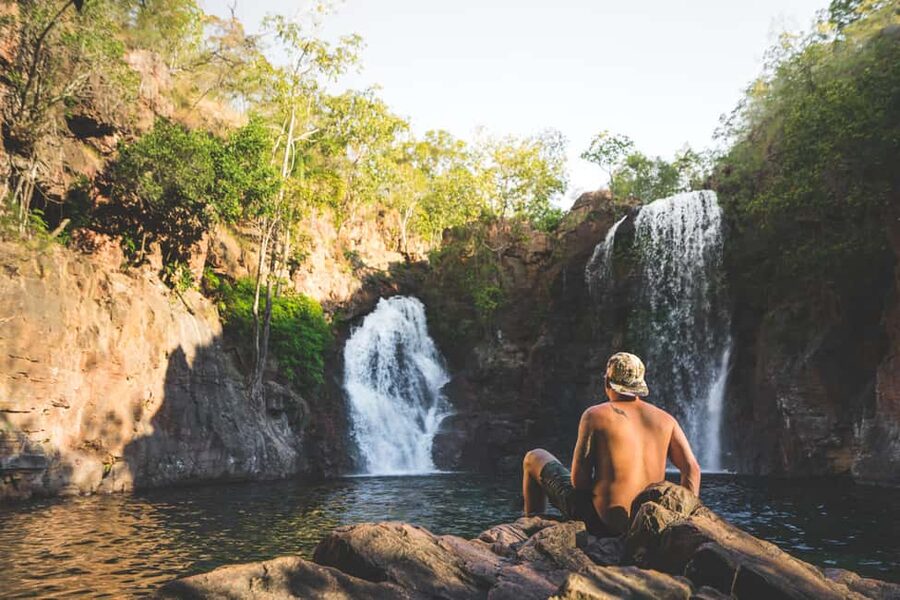 From Darwin: 1-Day Litchfield & Waterfalls Tour - Wangi Falls for the final swim