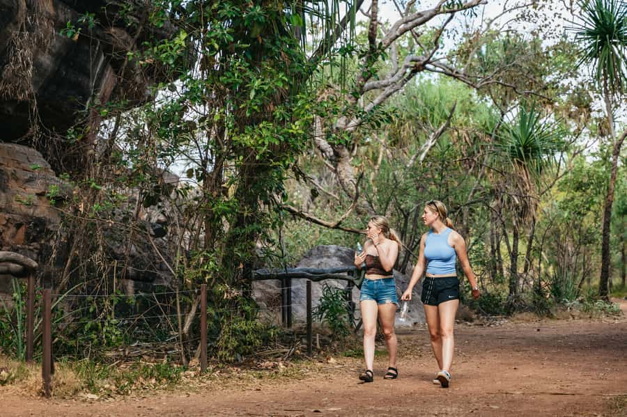 From Darwin: Kakadu Wilderness Escape Day Tour - Cahills Crossing and safe crocodile watching