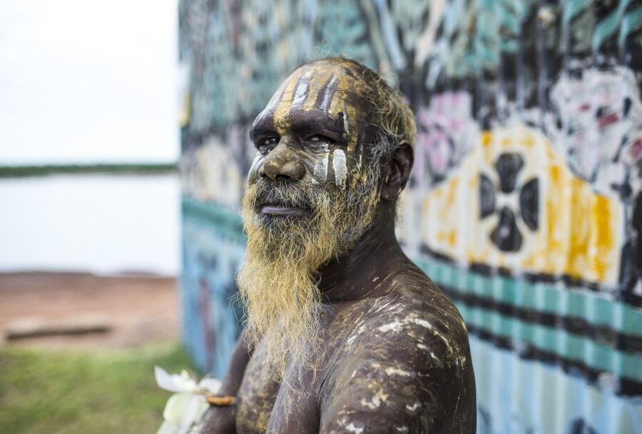 From Darwin: Tiwi By Design Tour by Ferry - Starting at Cullen Bay and crossing to the Tiwi Islands