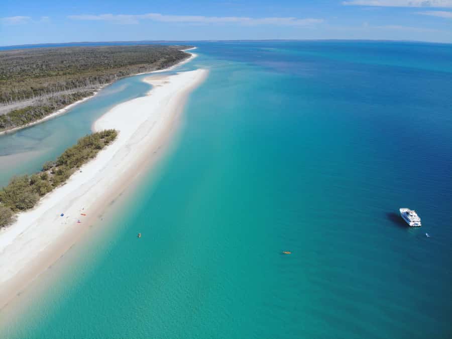 From Hervey Bay: Half-Day K'gari Fraser Island Beach Cruise - Starting at Great Sandy Straits Marina