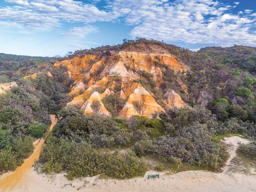 From Hervey Bay: K'gari, Fraser Island Two-Day Coach Tour - Indian Head and the long run up 75 Mile Beach