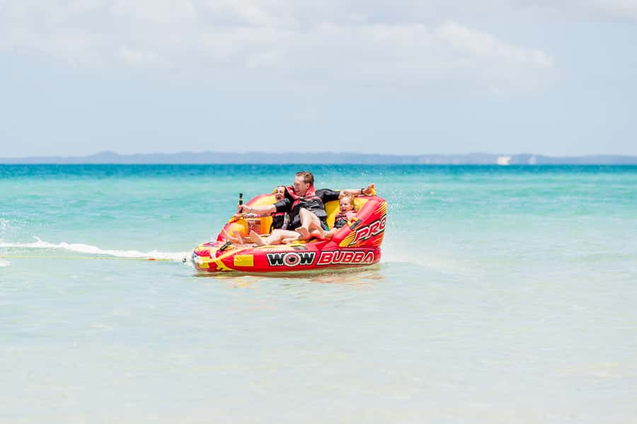 From Hervey Bay: Remote K'gari Tour by Boat with Lunch - Practical preparation for nine hours outside