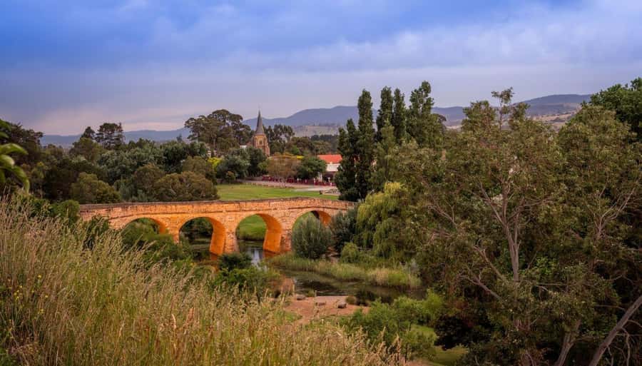 From Hobart: Richmond Village 4 hour Return Tour (Afternoon) - The Coal Valley drive takes about 25 minutes