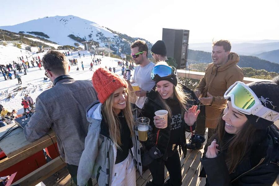 From Melbourne: Day Tour to Mt Buller with Snow Clothes - Fitting snow clothes and boots at the resort