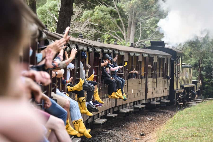 From Melbourne: Puffing Billy Steam Train & Wildlife Tour - The Lakeside break and the rhythm of the day