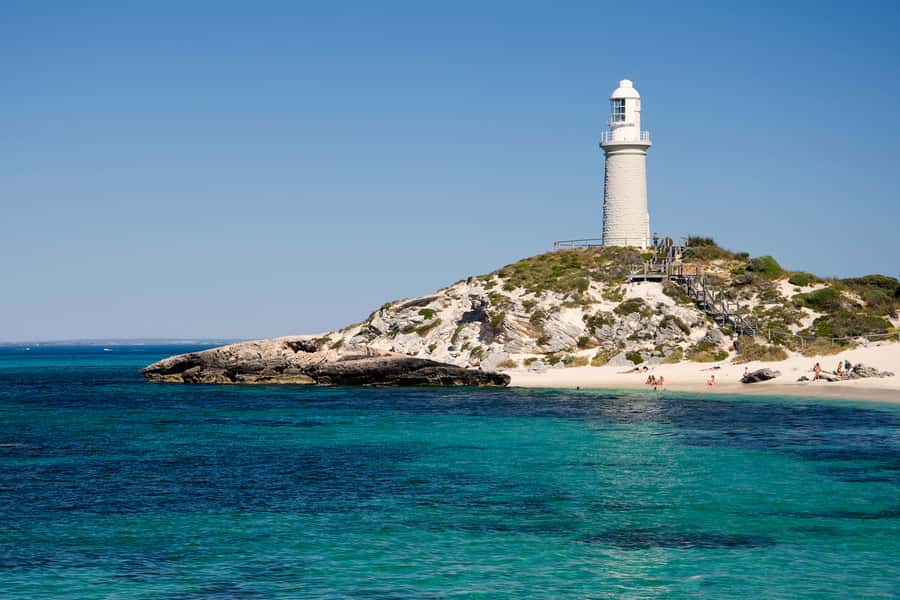 From Perth or Fremantle: Rottnest Island Ferry and Bus Tour - Wadjemup Lighthouse and island history