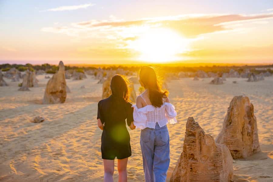 From Perth: Pinnacles Sunset and Stargazing Tour with Dinner - How to prepare for this long evening