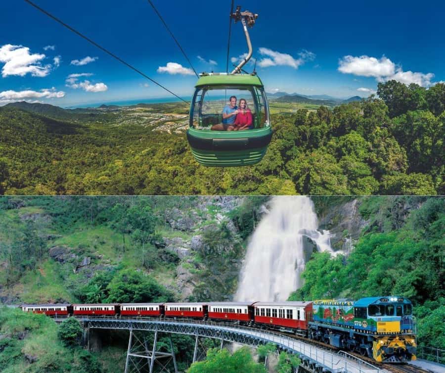 From Port Douglas: Kuranda Tour with Skyrail & Scenic Train - Palm Cove provides a 30-minute coastal pause