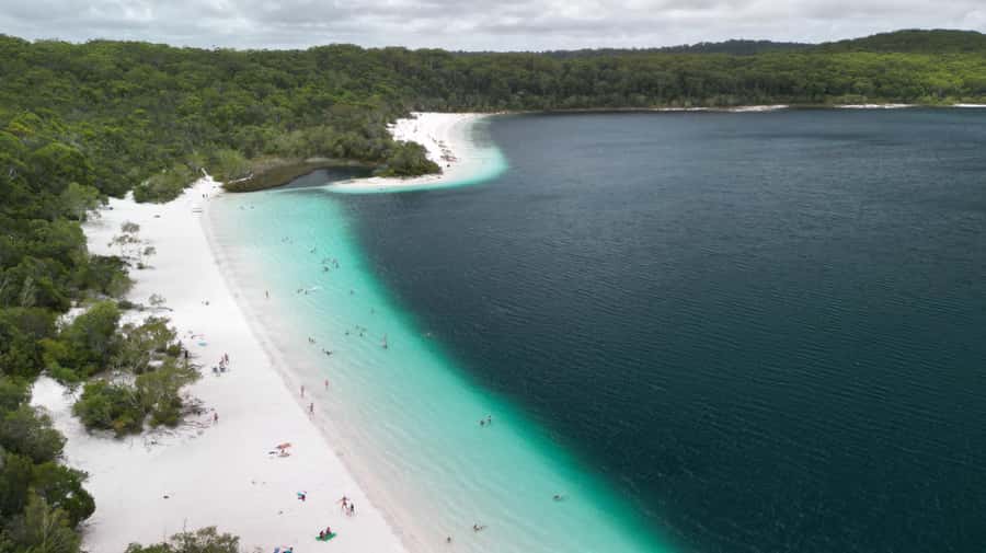From Rainbow Beach: 2-Day K'gari (Fraser Island) 4WD Tour - The SS Maheno on 75 Mile Beach