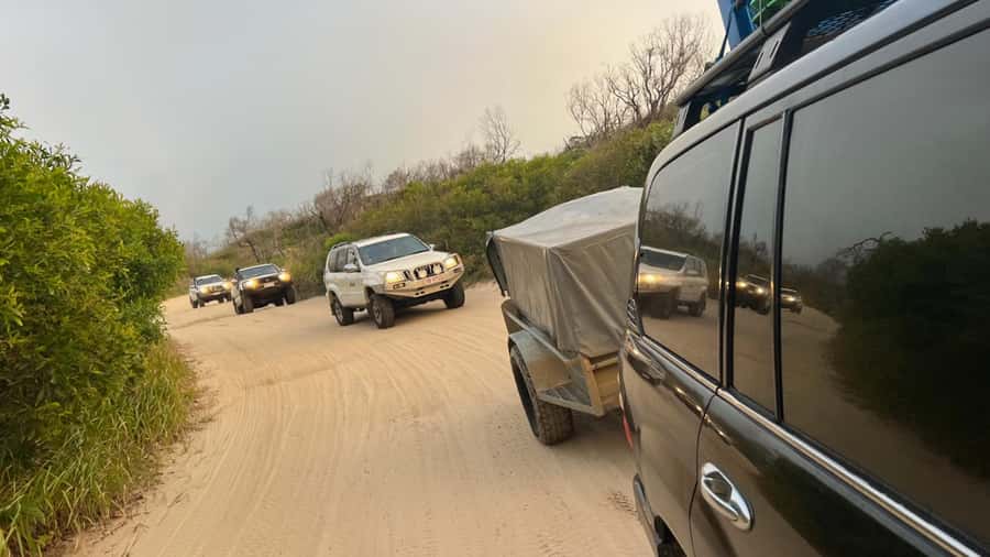 From Rainbow Beach: 2-Day K'gari (Fraser Island) 4WD Tour - Central Station and Wanggoolba Creek