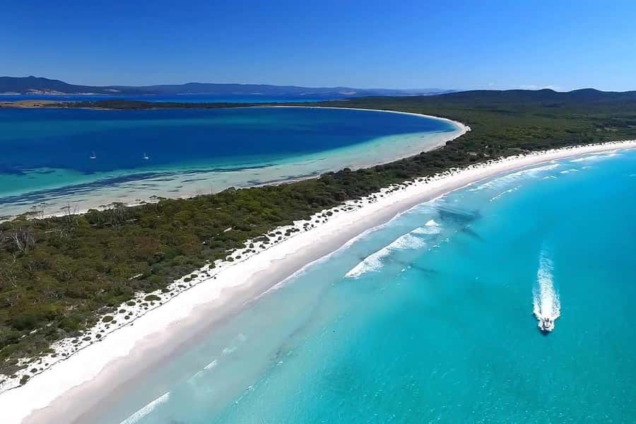 From Triabunna: Maria Island Cruise & Guided Walk with Lunch - Sea caves, painted cliffs, and waterfalls
