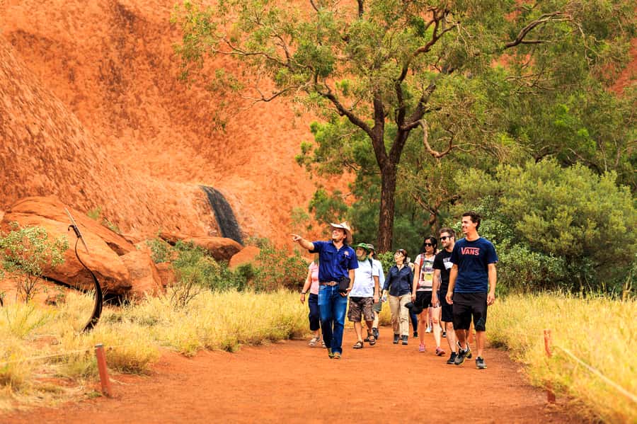 From Yulara: Uluru Tour and Sunset BBQ - What the guide adds to the experience