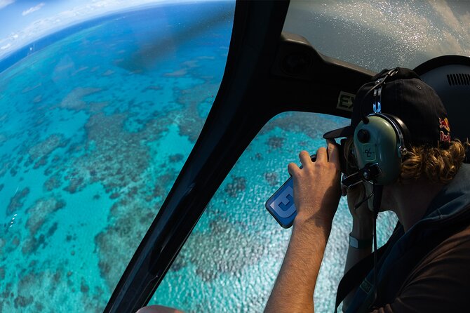 Full Day Reef Cruise and 10 Minute Helicopter Scenic Flight - Choosing snorkeling or a scuba session