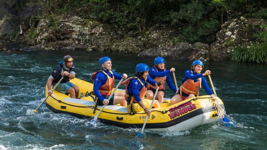 Full Day White Water Rafting From Cairns or Mission Beach - The guides shape the whole experience