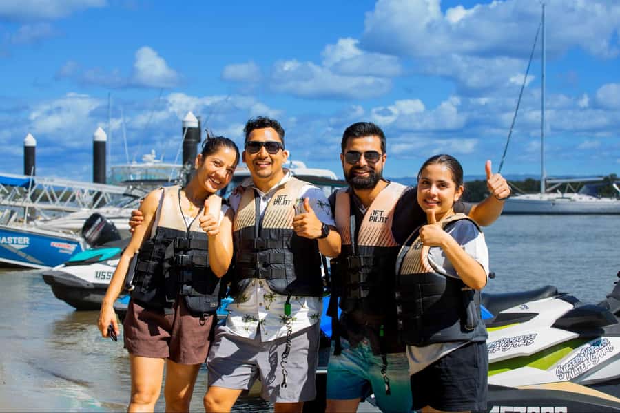 Gold Coast: 1-Hour Jet Ski Ride -No slow zones + Free Photos - Why Paradise Point is a better launch spot than central Surfers Paradise
