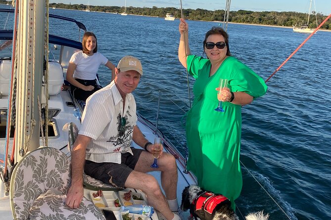 Gold Coast 2 hour Sunset Sailing Cruise with Drinks&Tasting Plate - The skyline sunset and Pacific Ocean views