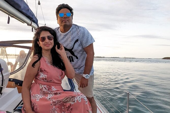 Gold Coast 2 hour Sunset Sailing Cruise with Drinks&Tasting Plate - Passing South Stradbroke Island, Wave Break Island, and SeaWorld