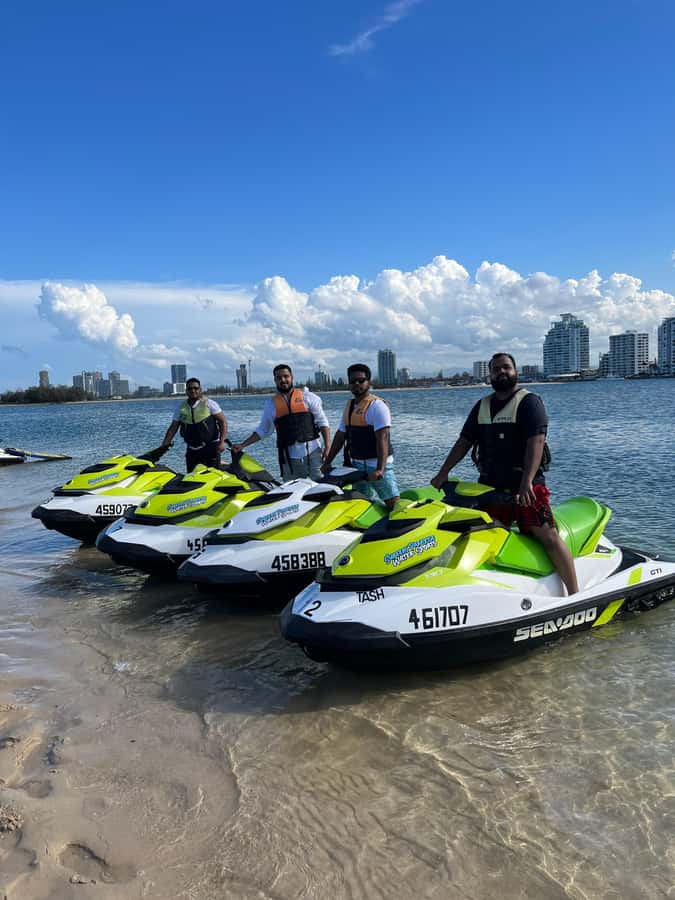 Gold Coast: 30-Minute Jet Ski - No Slow Zones - Free Photos - Getting comfortable with your own jet ski
